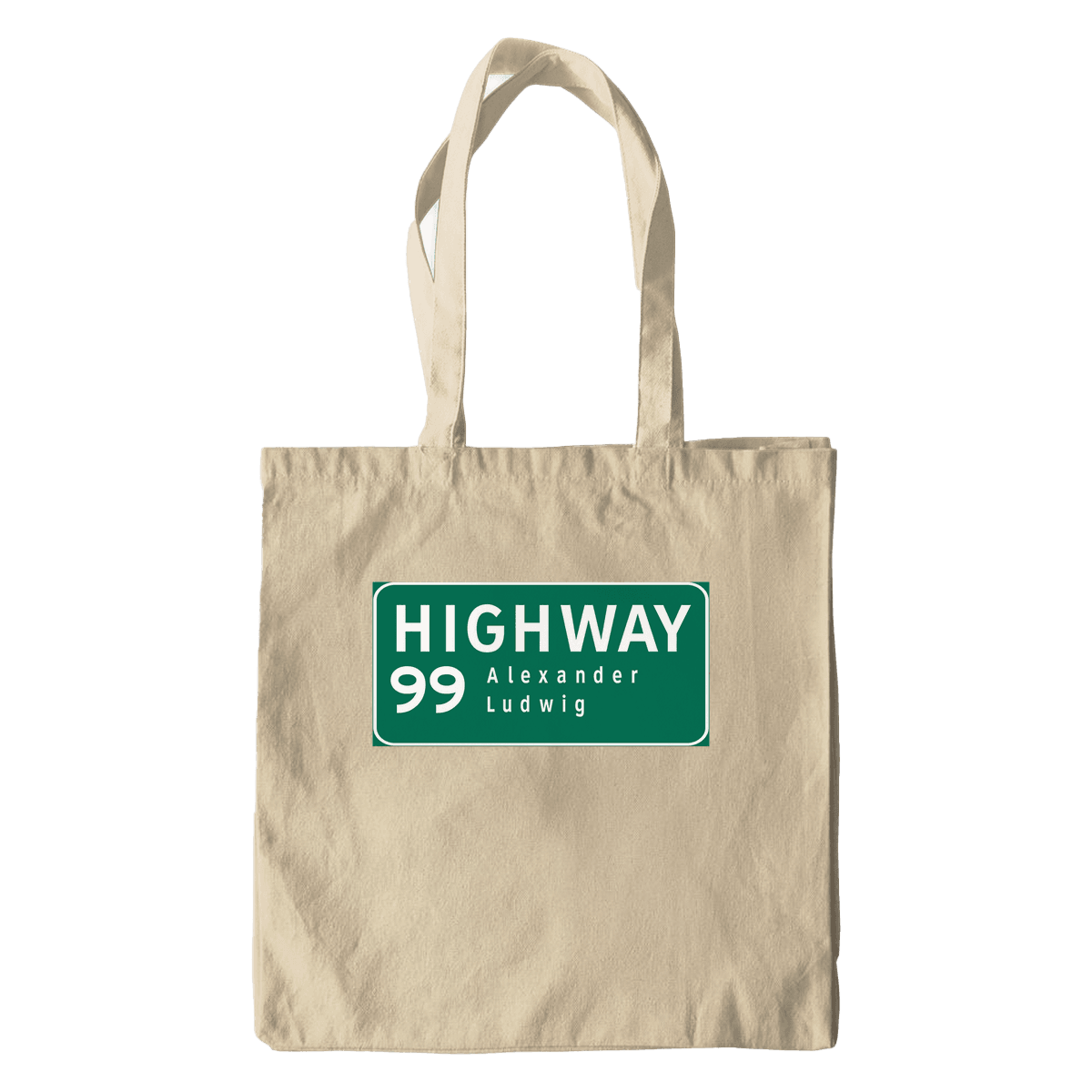 Highway 99 Sign Tote